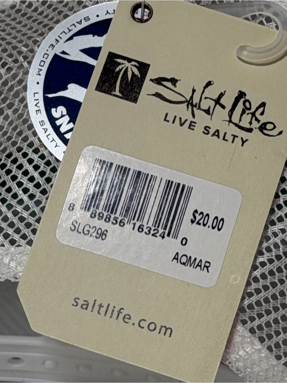 Salt Life “Salty Daze” Mint Trucker Hat - Picture 4 of 6